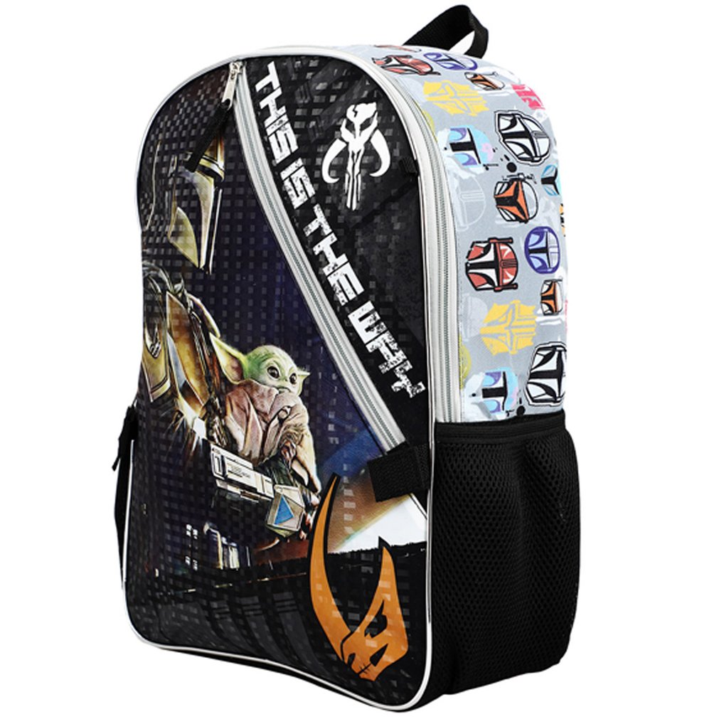 The Mandalorian BIOWORLD 5-Piece Backpack Set