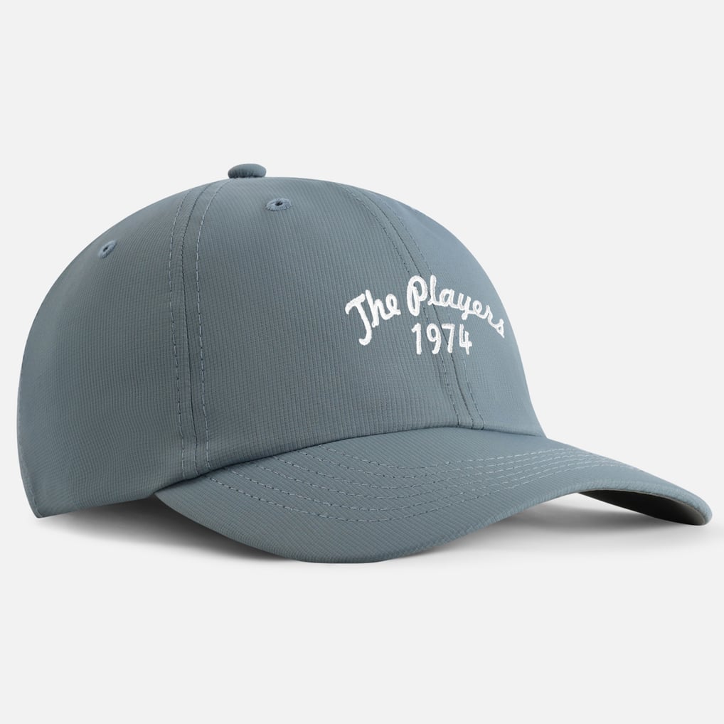 THE PLAYERS Imperial Script Original Performance Adjustable Hat - Blue
