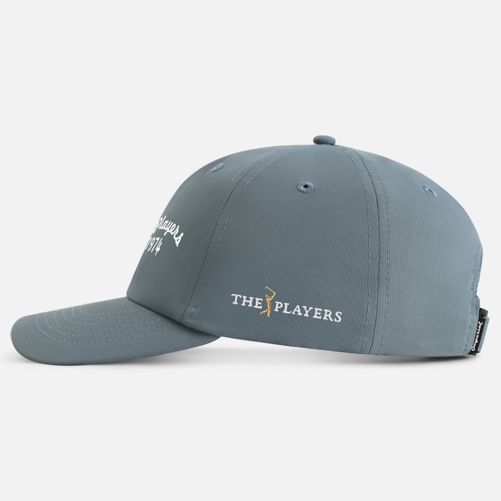 THE PLAYERS Imperial Script Original Performance Adjustable Hat - Blue