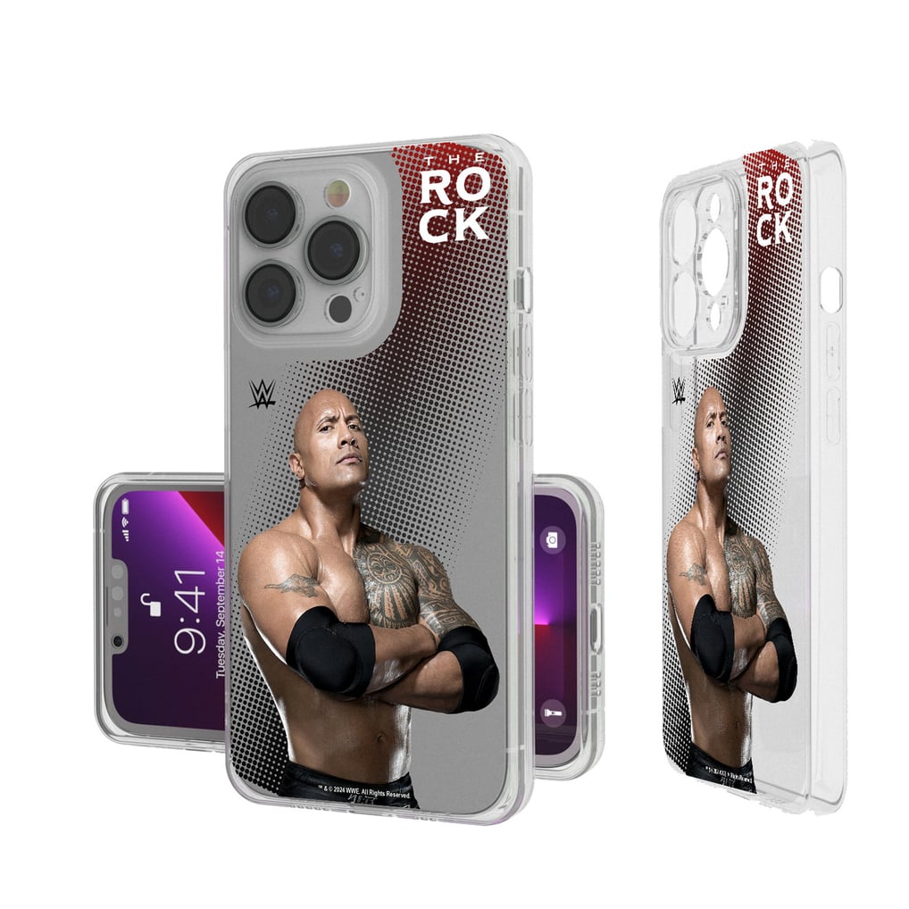 The Rock WWE Keyscaper Solid Superstar iPhone Clear Case