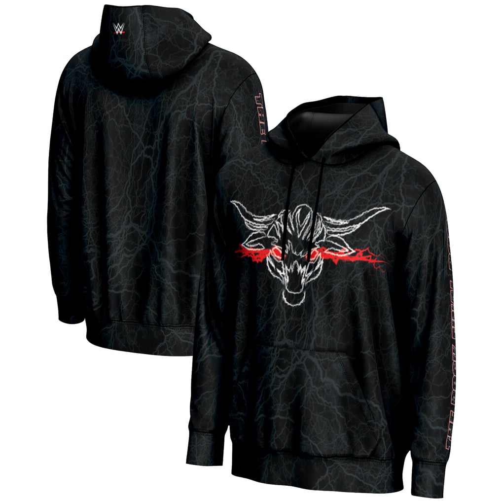 The Rock The Final Boss Logo Pullover Hoodie - Black