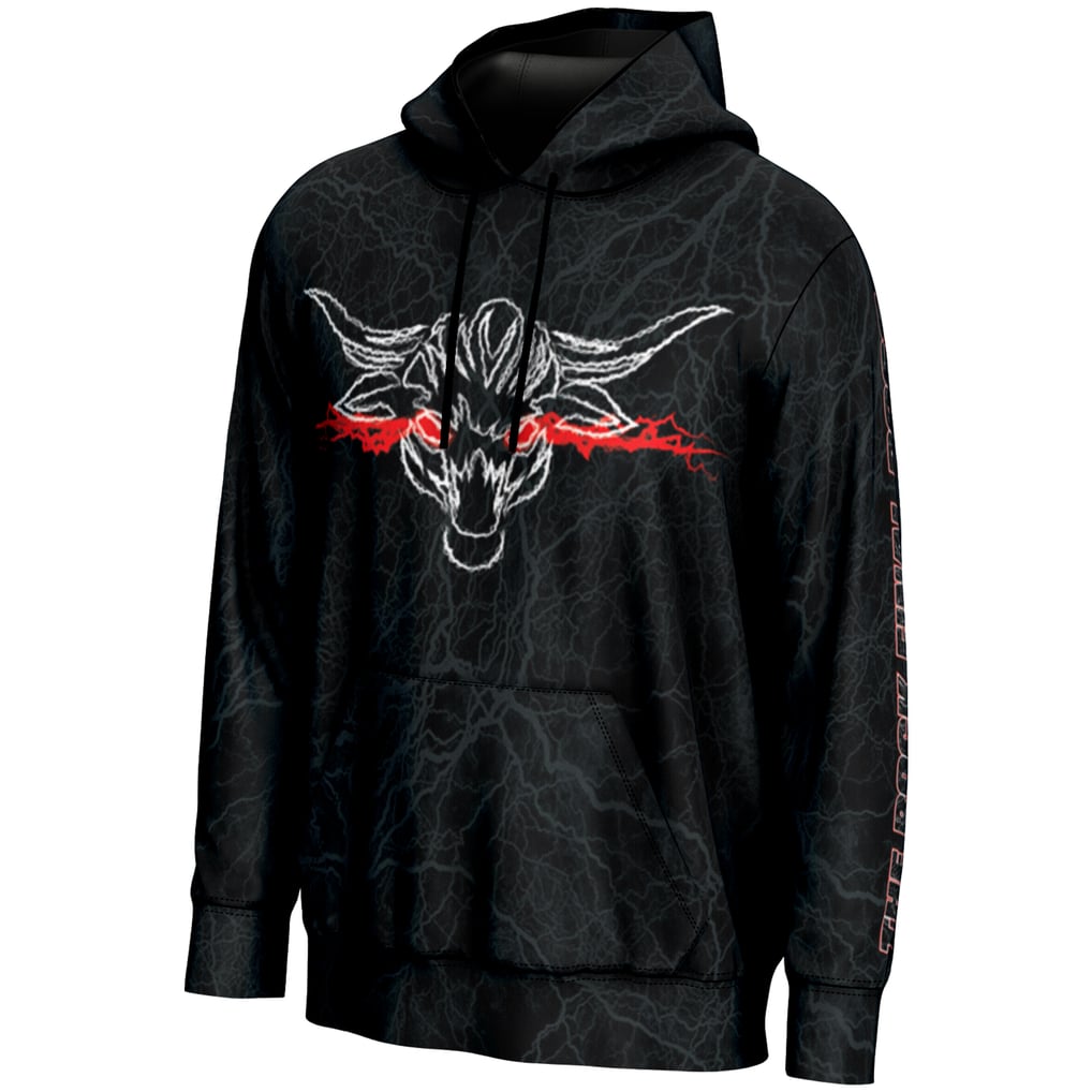 The Rock The Final Boss Logo Pullover Hoodie - Black