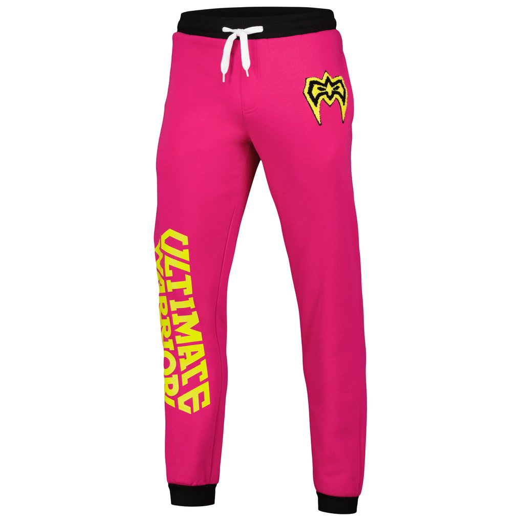 The Ultimate Warrior Chenille Sweatpants - Pink
