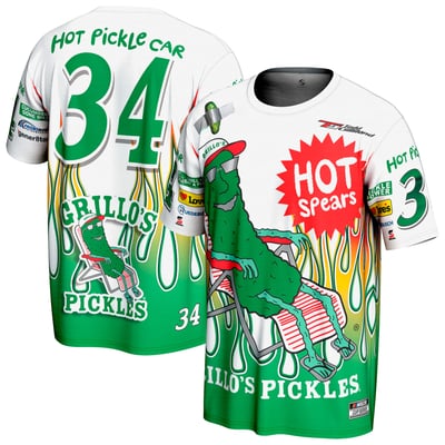 Todd Gilliland ProSphere Grillo's Pickles T-Shirt - White