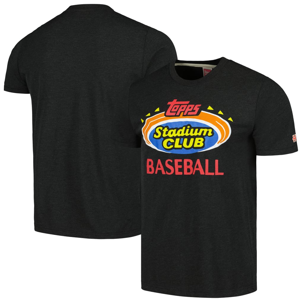 Topps Homage Unisex Tri-Blend T-Shirt - Charcoal