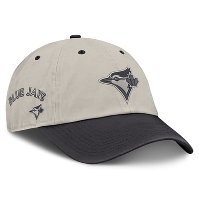 Toronto Blue Jays Fanatics Frame Adjustable Hat - Beige/Charcoal