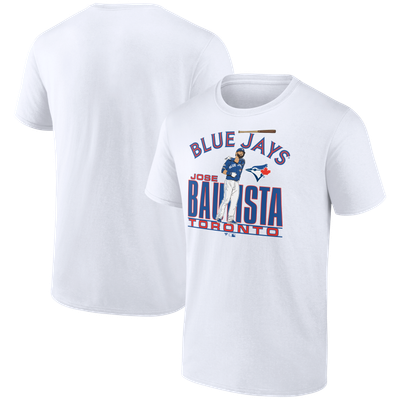 Jose Bautista Toronto Blue Jays Fanatics Cooperstown Collection Player T-Shirt - White