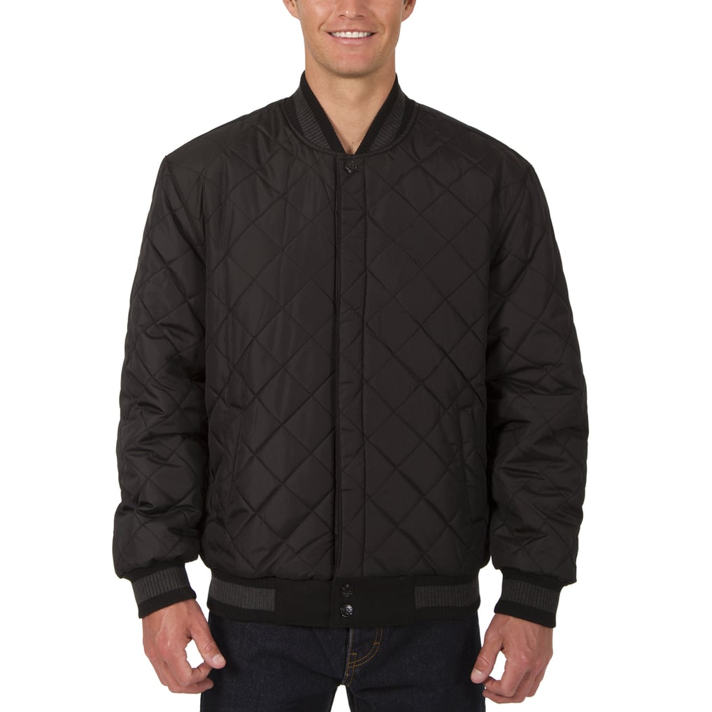 Toronto Blue Jays JH Design Wool Leather Reversible Full-Snap Jacket - Black