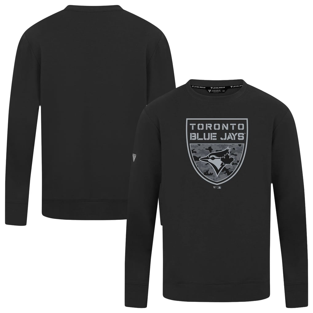  Toronto Blue Jays Levelwear Mandate Buckler Pullover - Black