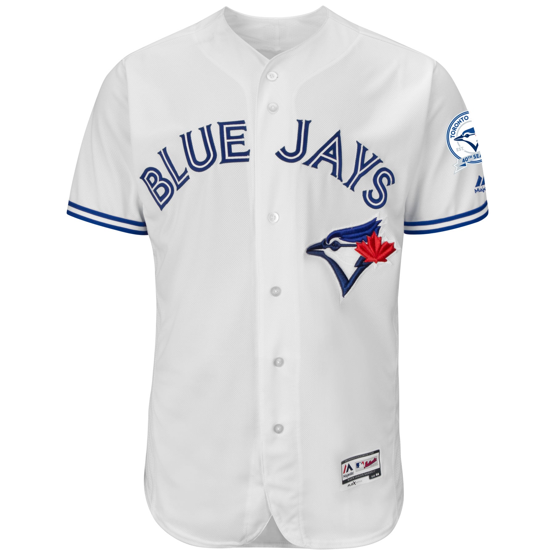 Troy Tulowitzki Toronto Blue Jays Majestic Home 40th Anniversary