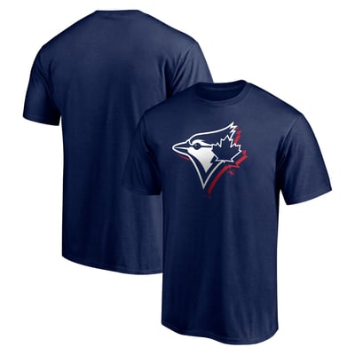 Toronto Blue Jays Red White and Team T-Shirt - Navy