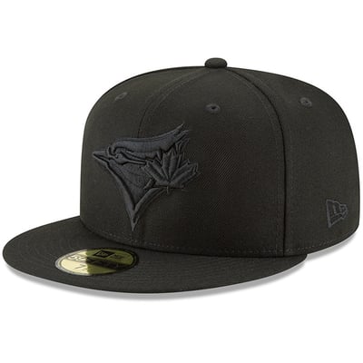 Toronto Blue Jays New Era Primary Logo Basic 59FIFTY Fitted Hat - Black