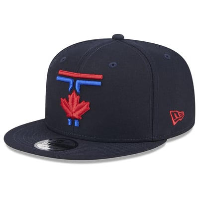 Toronto Blue Jays New Era 2024 City Connect 9FIFTY Snapback Hat - Navy