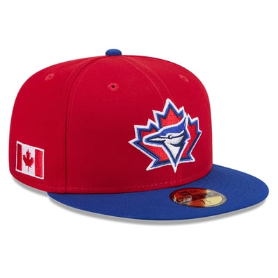 Toronto Blue Jays New Era 2026 Canada Day 59FIFTY Fitted Hat - Red/Royal