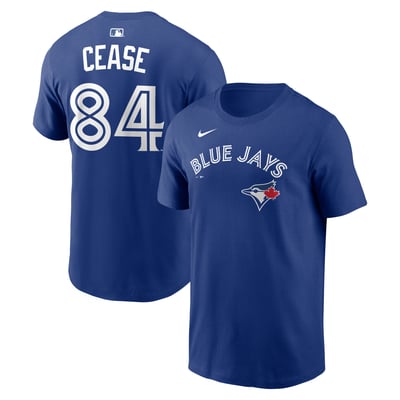 Dylan Cease Toronto Blue Jays Nike Name & Number T-Shirt - Royal