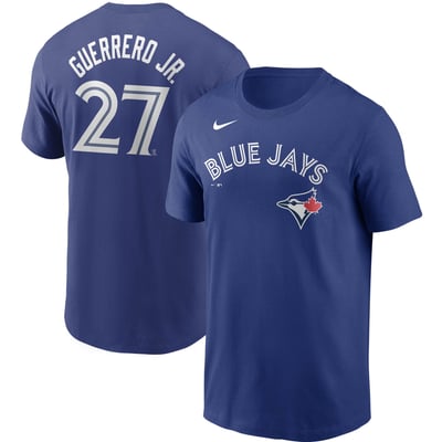 Vladimir Guerrero Jr. Toronto Blue Jays Nike Name & Number T-Shirt - Royal