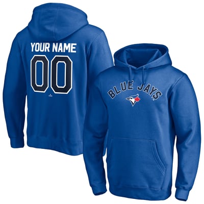 Toronto Blue Jays Personalized Winning Streak Name & Number Pullover Hoodie - Royal