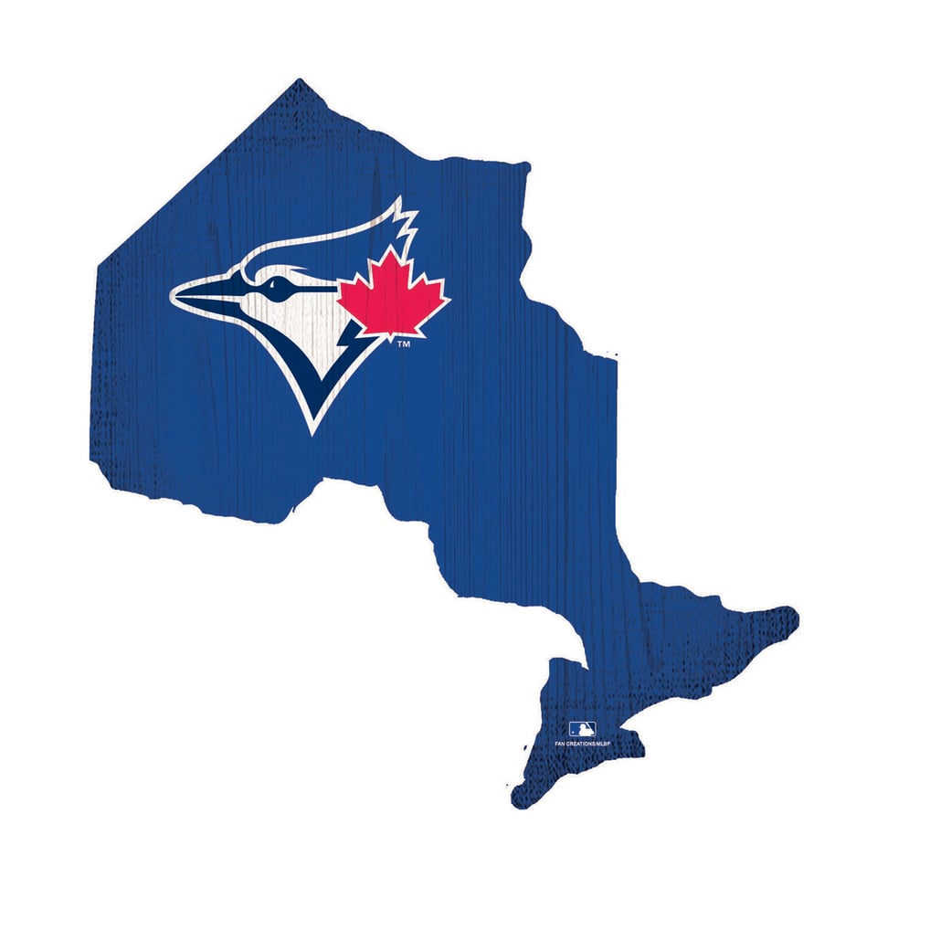 Toronto Blue Jays 12" Logo State Sign