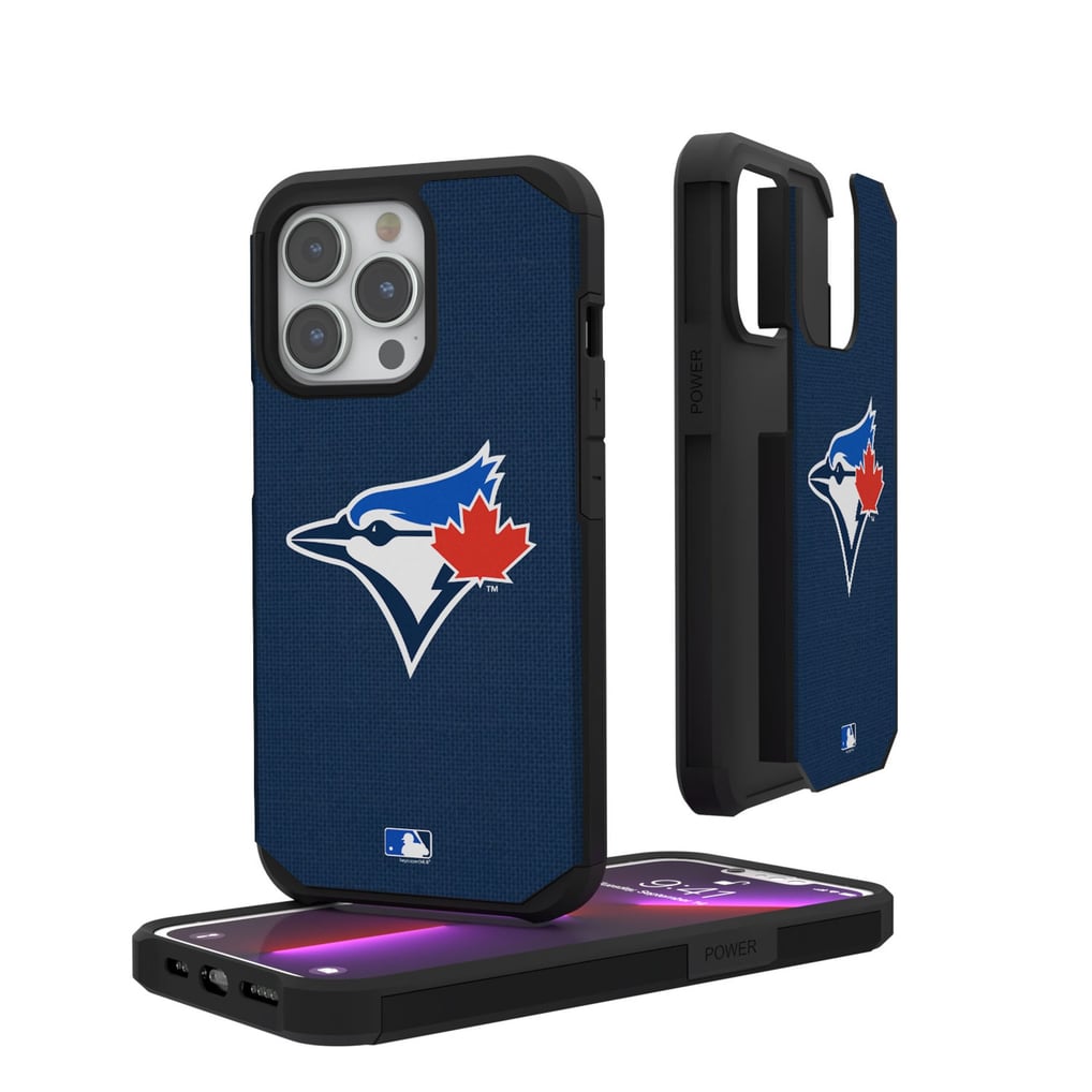 Toronto Blue Jays iPhone Solid Design Rugged Case