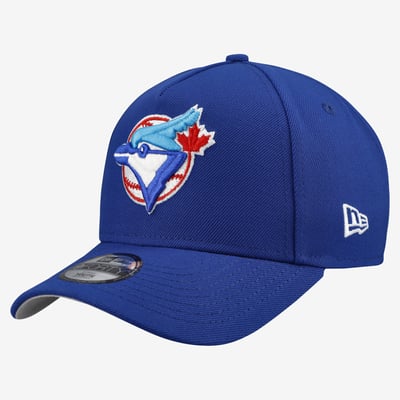  Toronto Blue Jays New Era Youth Cooperstown Logo 9FORTY A-Frame Adjustable Hat - Royal