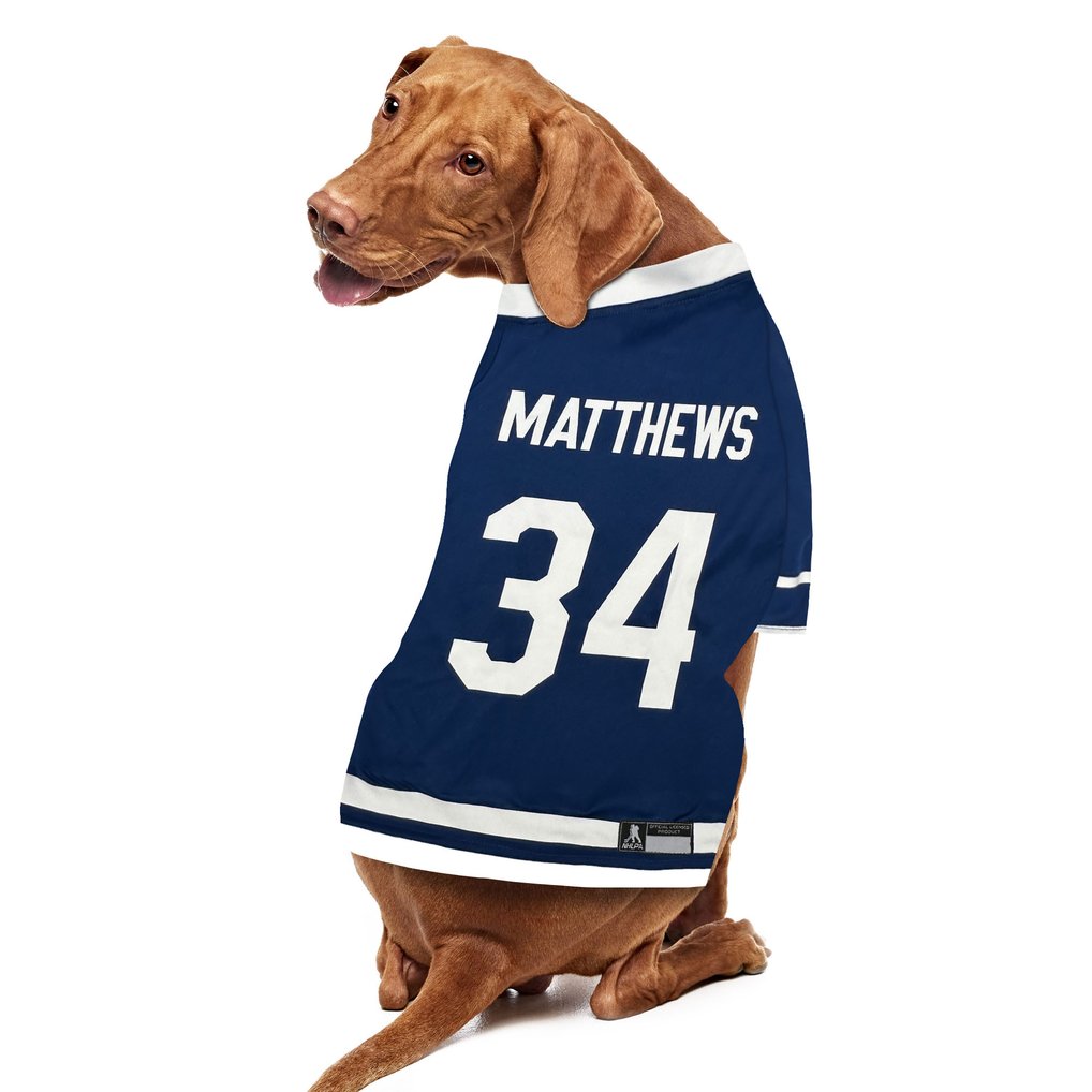 Auston Matthews Toronto Maple Leafs Pet Jersey