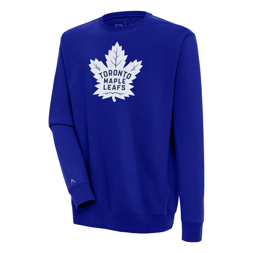 Toronto Maple Leafs Antigua Victory Pullover Sweatshirt - Blue