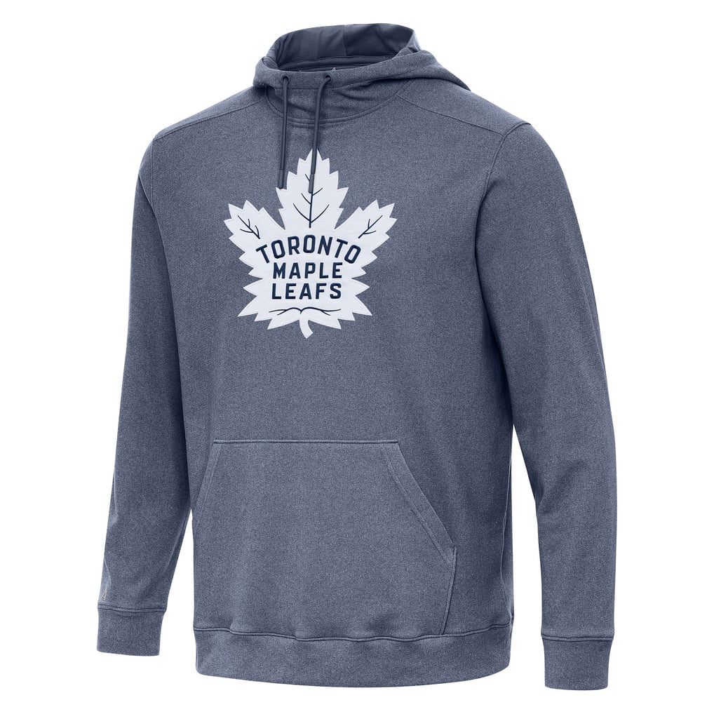 Toronto Maple Leafs Antigua Cloud Pullover Hoodie - Heather Navy