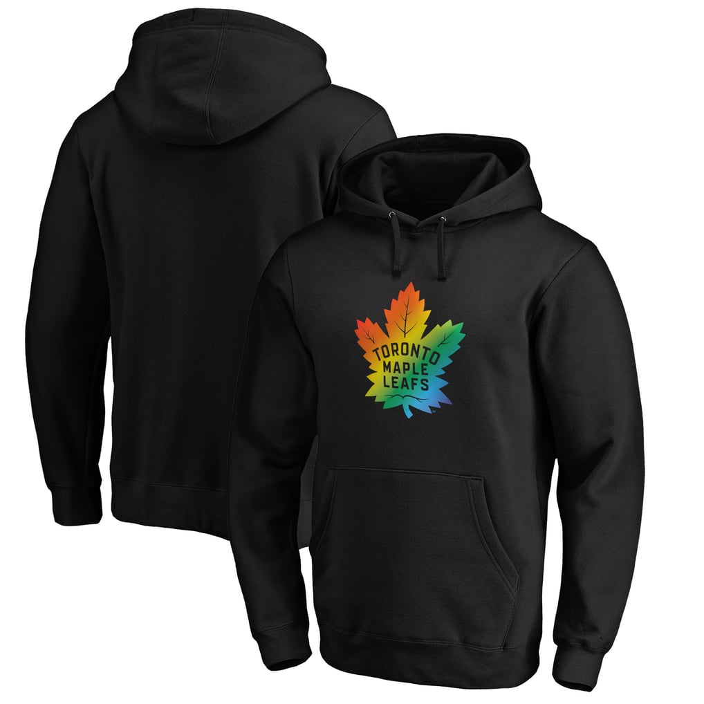 Toronto Maple Leafs Team Pride Logo Pullover Hoodie - Black