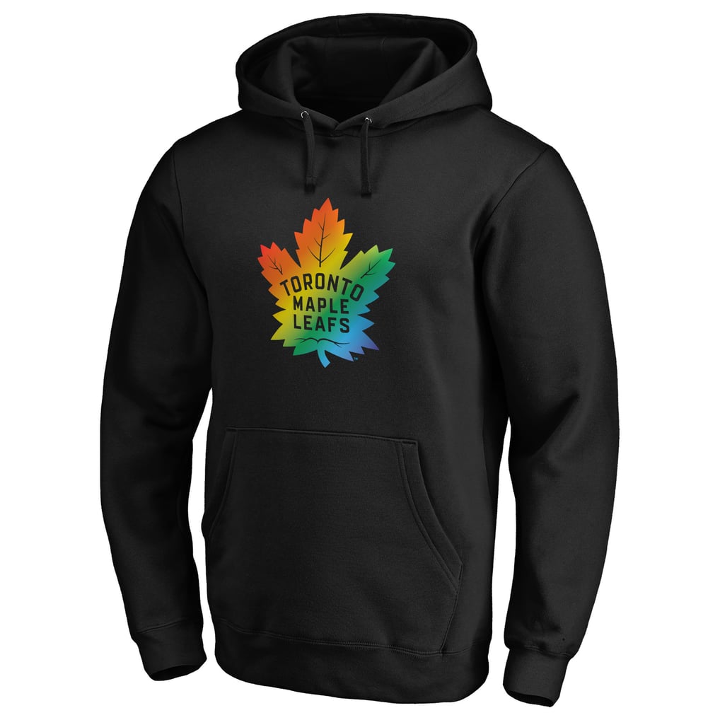 Toronto Maple Leafs Team Pride Logo Pullover Hoodie - Black