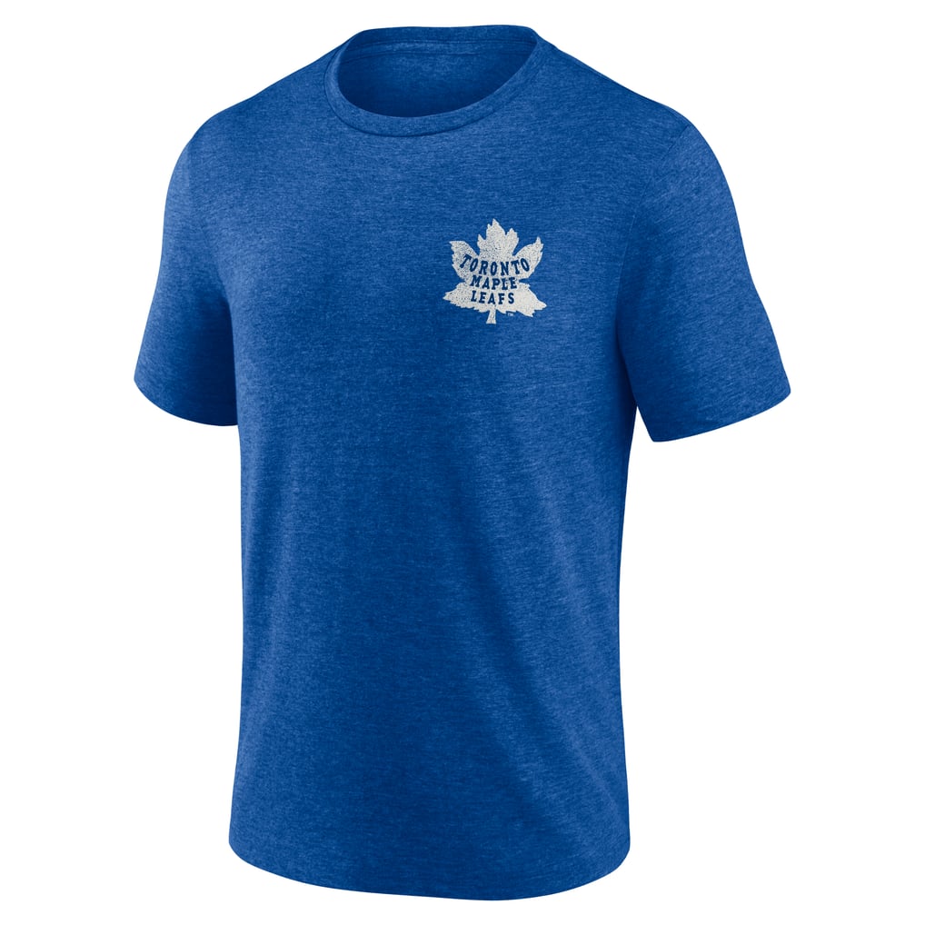  Toronto Maple Leafs Earnest Will Tri-Blend T-Shirt - Blue