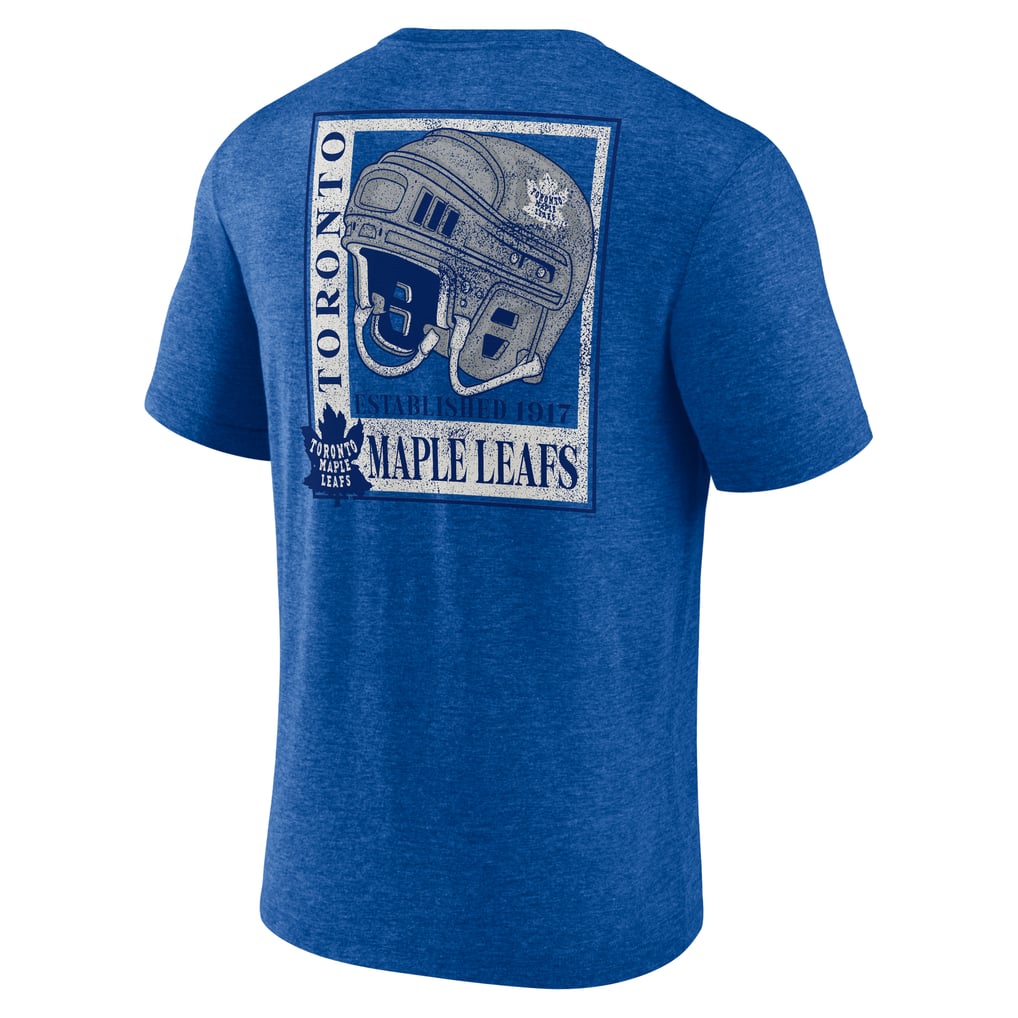  Toronto Maple Leafs Earnest Will Tri-Blend T-Shirt - Blue