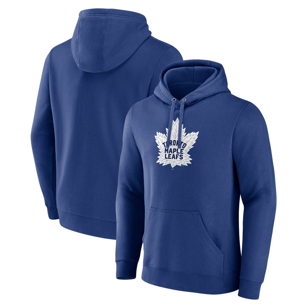 Toronto Maple Leafs Blue Primary Logo Pullover Hoodie