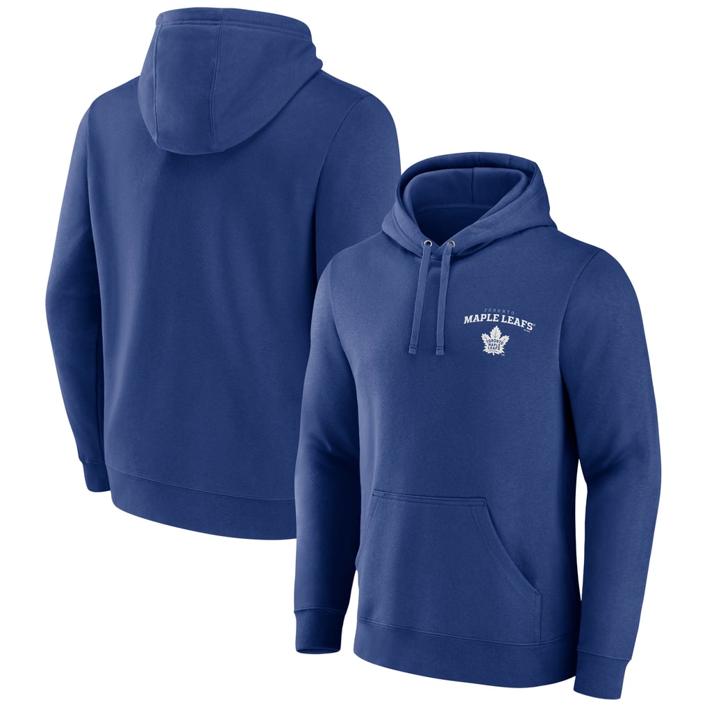 Toronto Maple Leafs Blue Team Lockup Pullover Hoodie