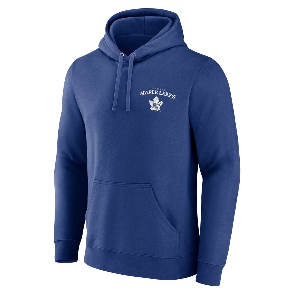 Toronto Maple Leafs Blue Team Lockup Pullover Hoodie