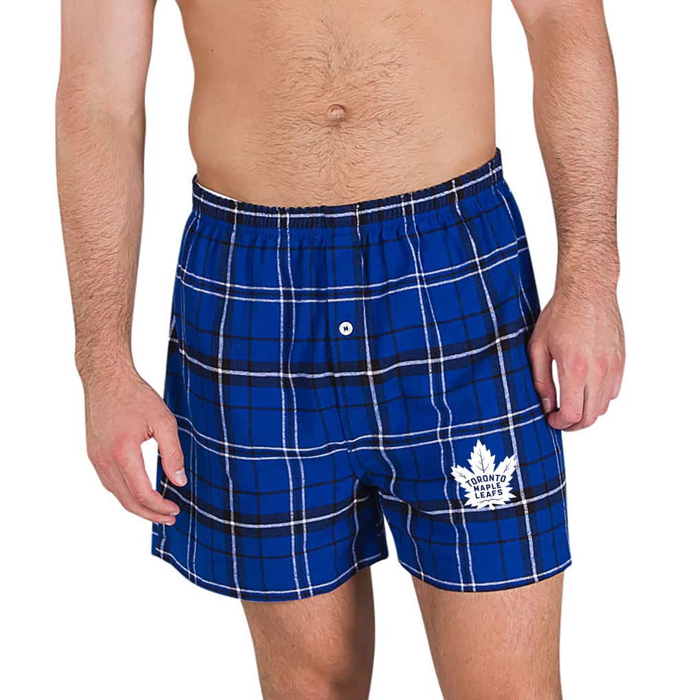 Toronto Maple Leafs Concepts Sport Ultimate Flannel Boxers - Royal