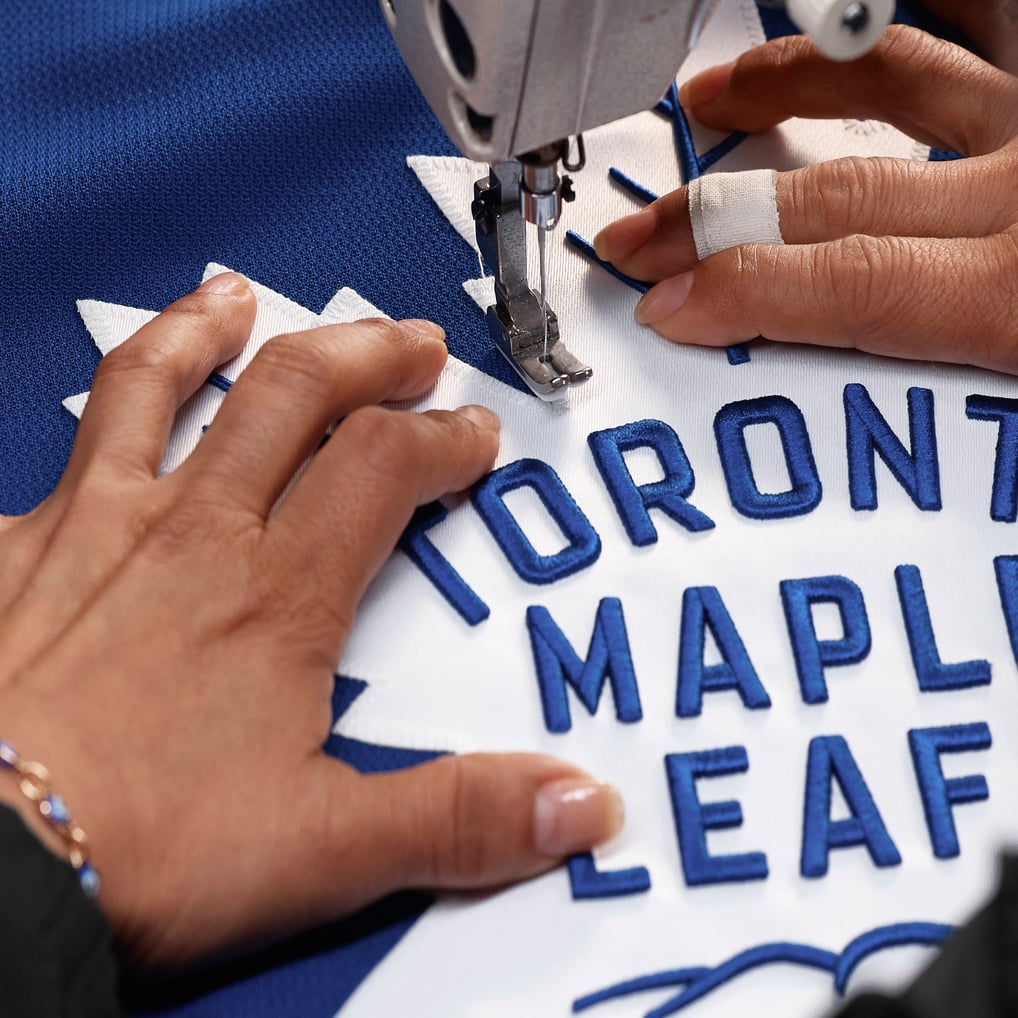 Toronto Maple Leafs Fanatics Home Authentic Pro Custom Jersey - Blue