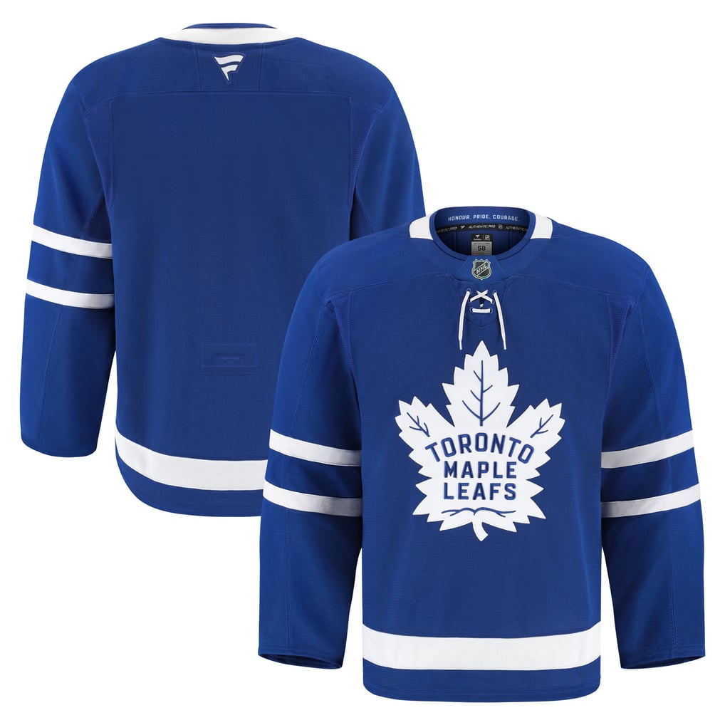 Toronto Maple Leafs Fanatics Home Authentic Pro Jersey - Blue