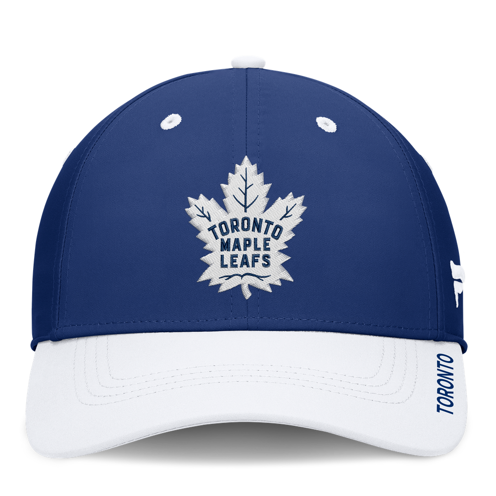 Toronto Maple Leafs Fanatics Authentic Pro Rink Stretch Hat - Blue/White