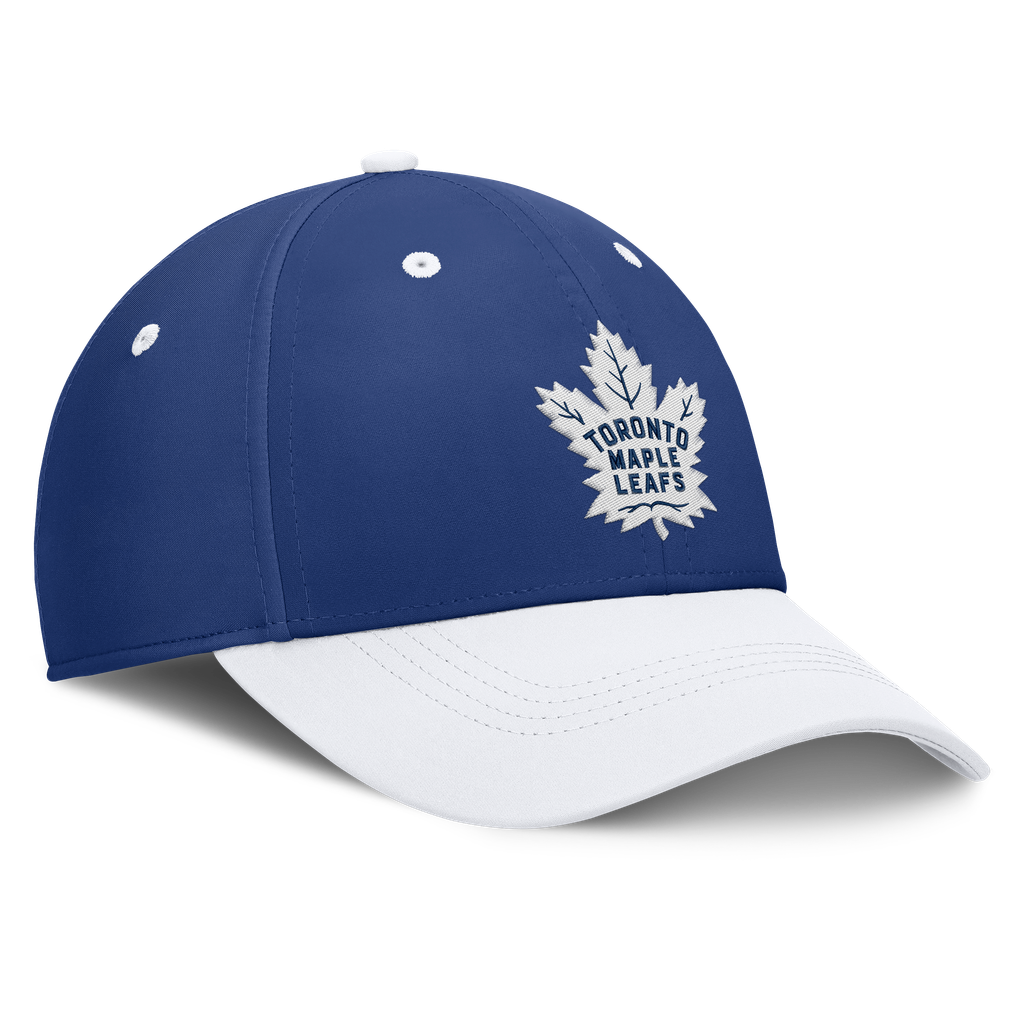 Toronto Maple Leafs Fanatics Authentic Pro Rink Stretch Hat - Blue/White