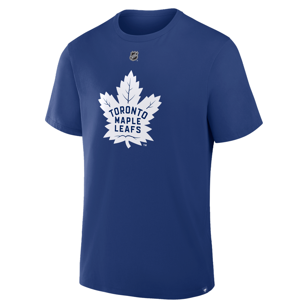 Gavin McKenna Toronto Maple Leafs Fanatics Authentic Stack Name & Number T-Shirt - Blue