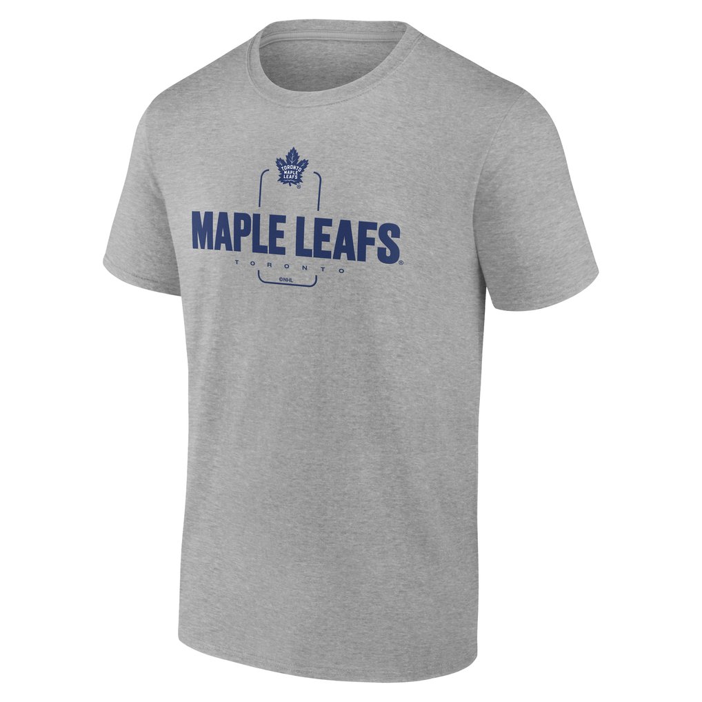 Toronto Maple Leafs Personalized Name & Number Midfielder T-Shirt - Gray