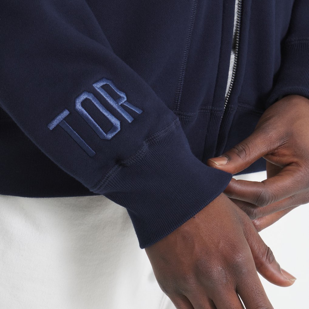  Toronto Maple Leafs Todd Snyder by Fanatics Full-Zip Fleece - Navy