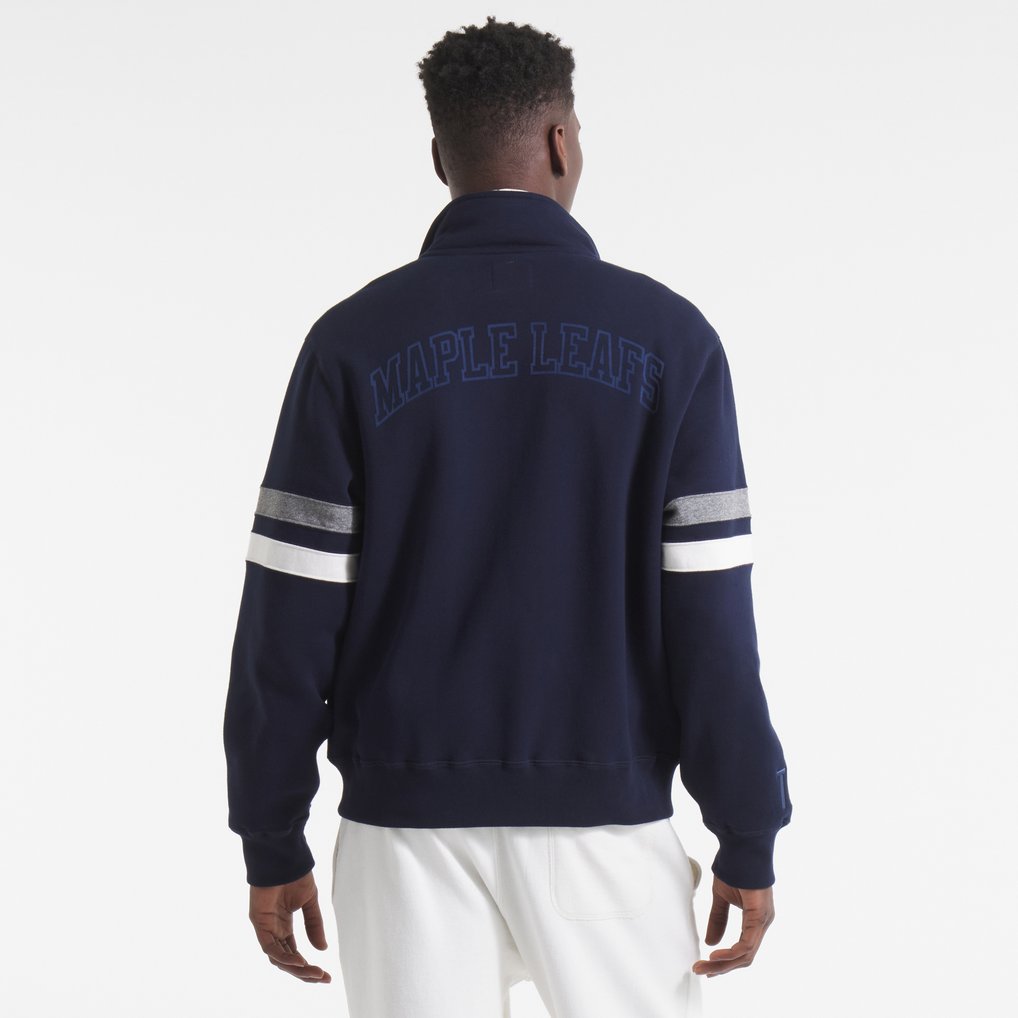  Toronto Maple Leafs Todd Snyder by Fanatics Full-Zip Fleece - Navy
