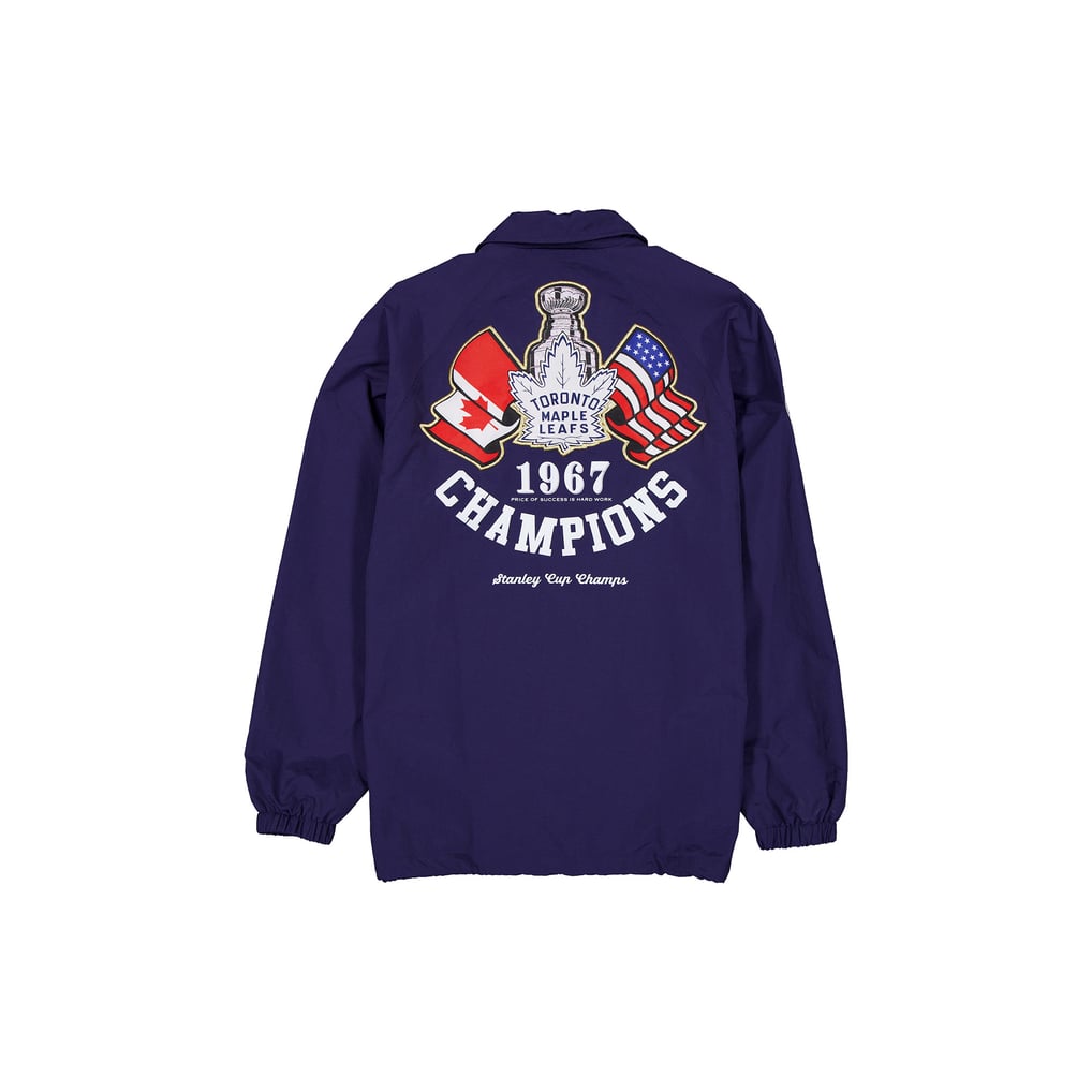  Toronto Maple Leafs New Era Champs Full-Snap Jacket - Navy