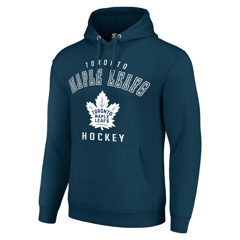 Toronto Maple Leafs Starter  Logo Pullover Hoodie - Navy