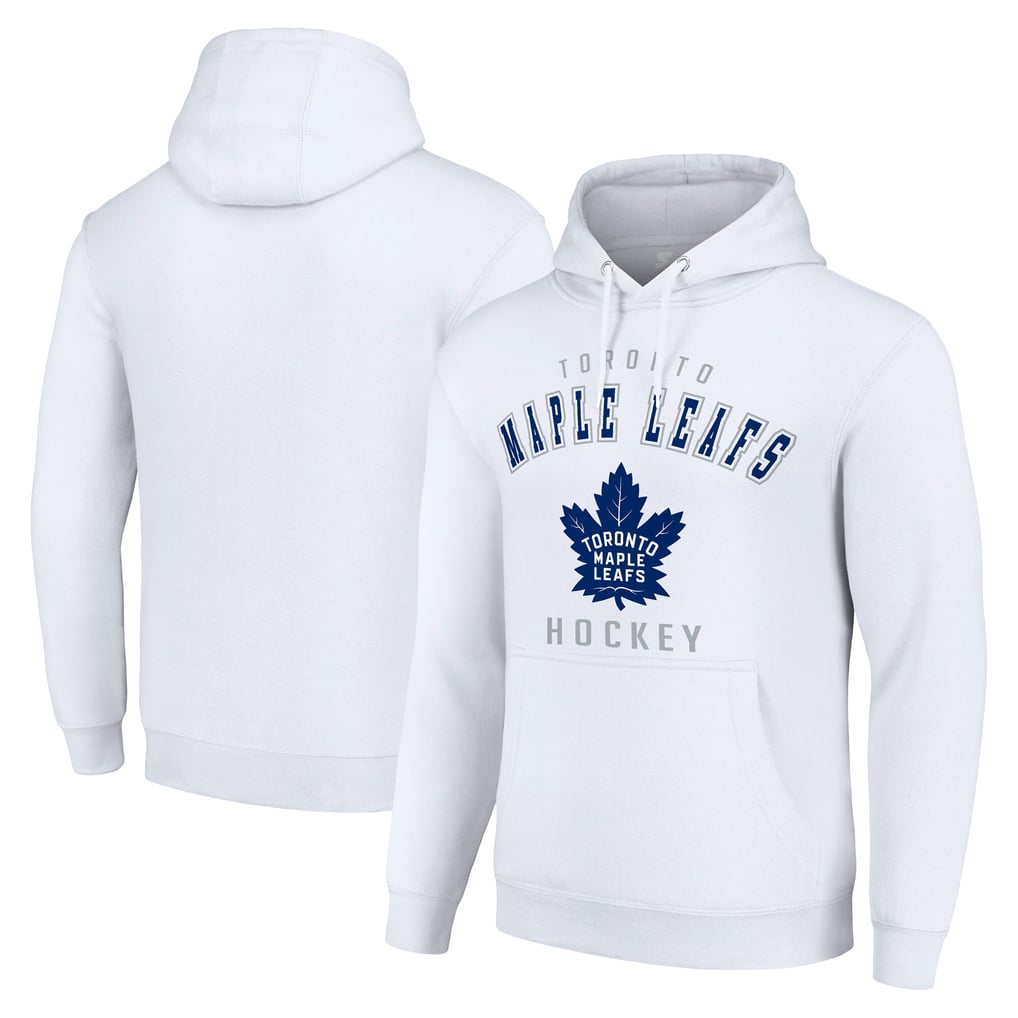 Toronto Maple Leafs Starter  Logo Pullover Hoodie - White