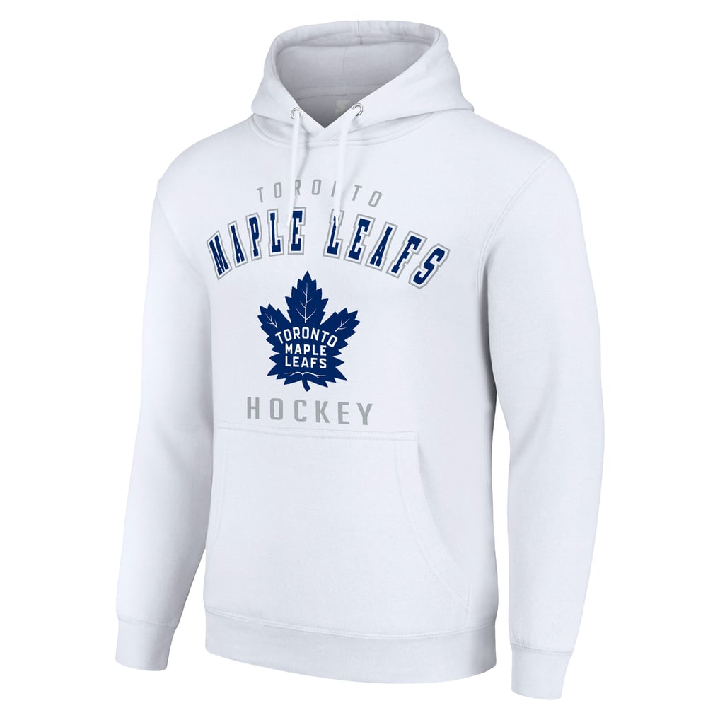 Toronto Maple Leafs Starter  Logo Pullover Hoodie - White