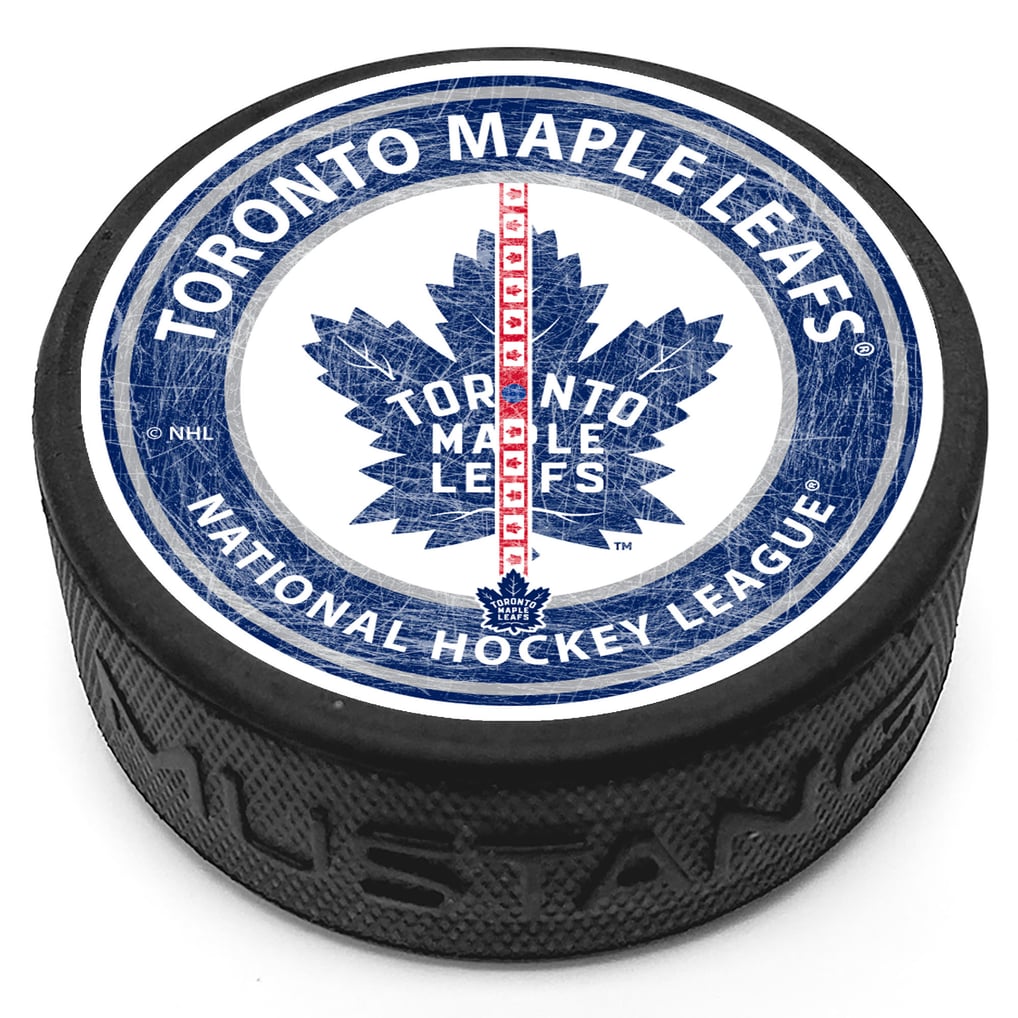 Toronto Maple Leafs Center Ice Puck