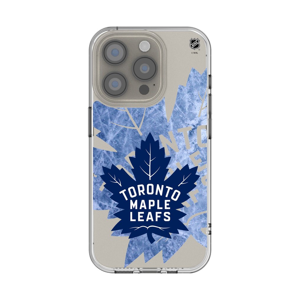 Toronto Maple Leafs iPhone Clear Ice Case