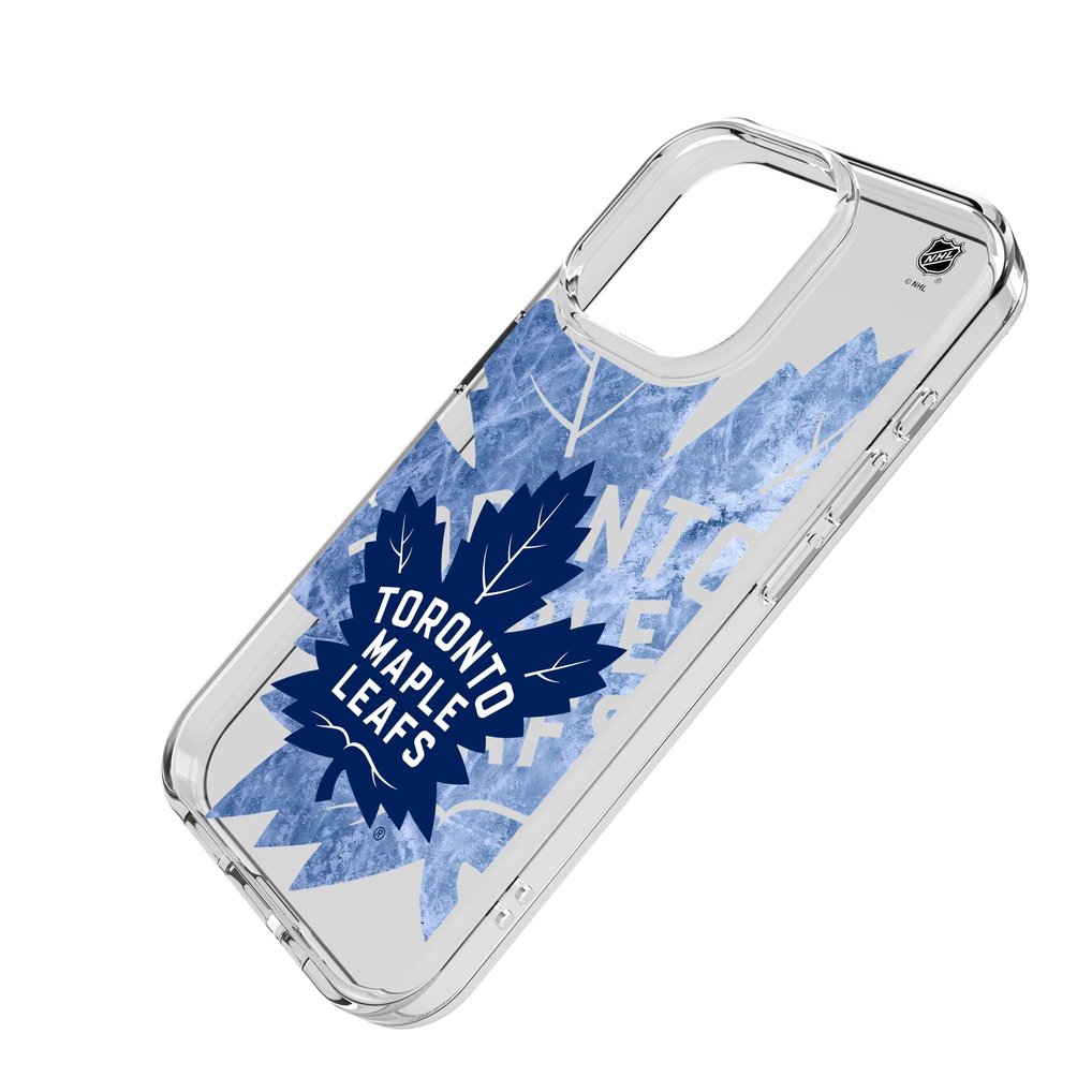 Toronto Maple Leafs iPhone Clear Ice Case